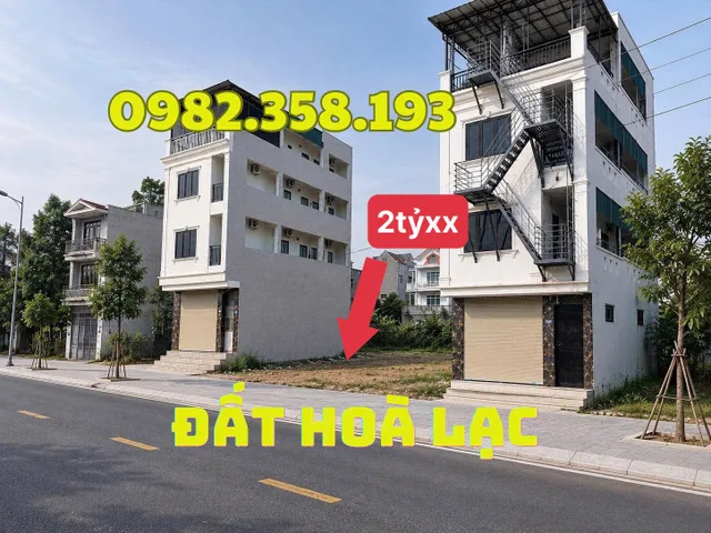Bán Đất 100m2 có sẵn 100 m2 thổ cư giá 2.35 tỷ tại Xã Bình Yên Huyện Thạch Thất Hà Nội