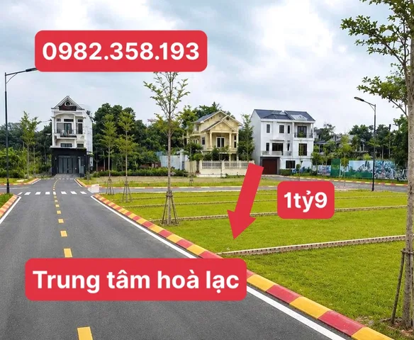 Chính chủ bán đất hoà lạc gần đại học quốc gia nhỉnh 1tỷ