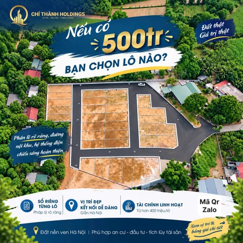 Bán Đất 80m2 có sẵn 80 m2 thổ cư giá 490 triệu tại Xã Phú Thành Huyện Lạc Thủy Hòa Bình