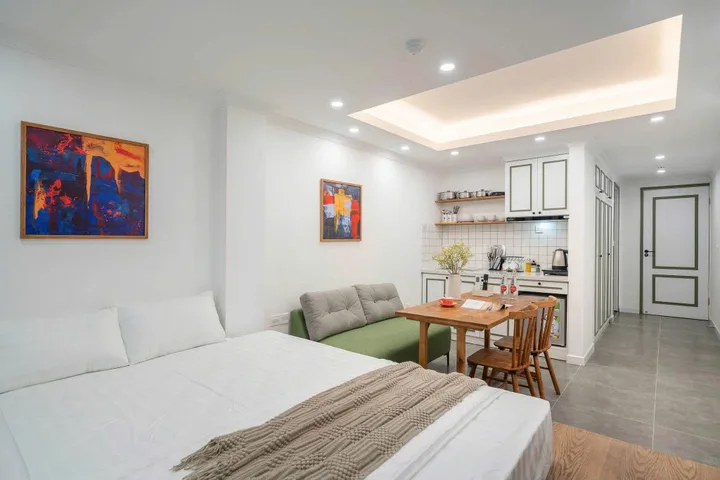 Cho thuê CHDV, AirBnB Thanh Nhàn, Hai Bà Trưng 80m x ,7T THANG MÁY, PCCC, FULL ĐỒ ĐẸP _70tr
