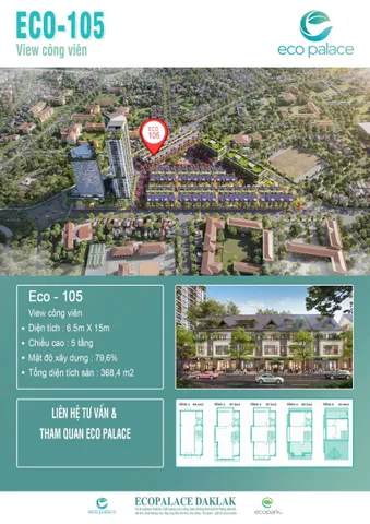 Nhà phố Ecopalace BMT ECO105 - không chỉ là nơi để ở, mà là một vị thế