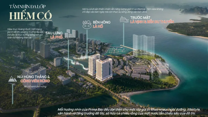 1 tỷ 3* săn ngay căn hộ view biển tại Prima Bay Hạ Long - trung tâm du lịch Bãi Cháy