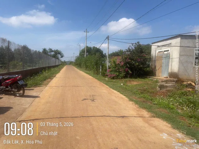 Bán Đất 155m2 có sẵn 125 m2 thổ cư giá 690 triệu tại Xã Hòa Khánh Thành phố Buôn Ma Thuột Đắk Lắk