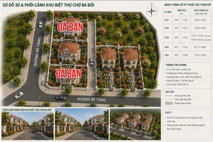 Bán Đất 115m2 có sẵn 80 m2 thổ cư giá 499 triệu tại Thị trấn Ba Hàng Đồi Huyện Lạc Thủy Hòa Bình