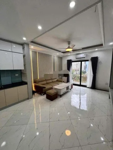 Cho thuê nhà 40m2*7 tầng thang máy ngõ 163 An Dương Vương, Phú Thượng quận Tây Hồ FULL ĐỒ, Ô TÔ