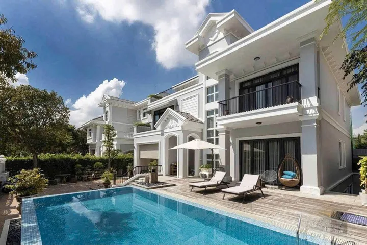 BDS HVL [NC]  Biệt thự đơn lập Chateau PMH -580m/ 300 Tỷ TL