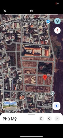 Bán Đất Tái Định Cư Phú Mỹ 100m2 có sẵn 100 m2 thổ cư giá 3.05 tỷ tại Phường Phú Mỹ Thành phố Thủ Dầu Một Bình Dương