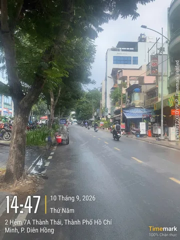 Bán Nhà riêng 50m2 có sẵn 50 m2 thổ cư giá 9 tỷ tại Đường Thành Thái Phường 14 Quận 10 TP. Hồ Chí Minh