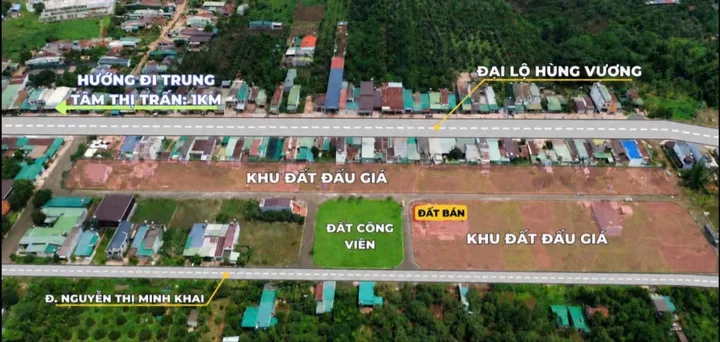 Bán Đất 243.2m2 có sẵn 243.2 m2 thổ cư giá 2.6 tỷ tại Thị trấn Quảng Phú Huyện Cư M'gar Đắk Lắk