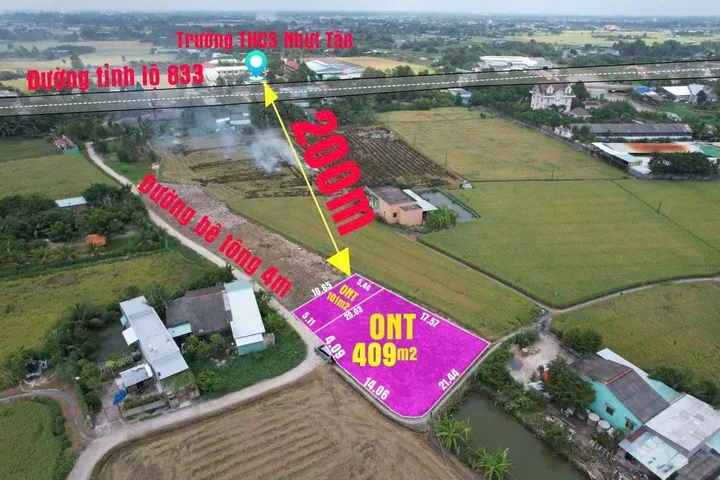 ~ 500m2 đất full thổ cư sát trường học đường tỉnh lộ 833 đất (rẻ nhất xã)