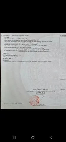 Bán mảnh vườn 1.7ha Bàu Cạn Long Thành cách Sân Bay chỉ 10p di chuyển