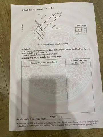 Bán Đất 41.5m2 có sẵn 41.5 m2 thổ cư giá 3.8 tỷ tại Phường Trần Phú Thành phố Qui Nhơn Bình Định