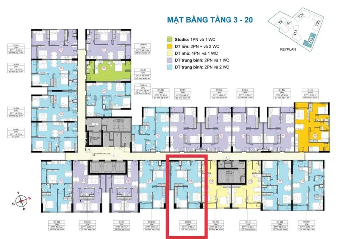 🔥 2PN – 2WC 52M² T1B | VIEW NGOẠI KHU | TẦNG TRUNG | FULL CHỈ 1,53 TỶ