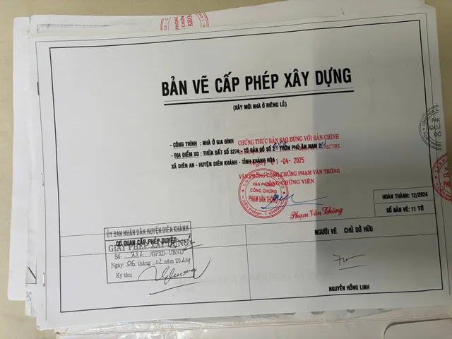 Bán Nhà riêng 110m2 có sẵn 110 m2 thổ cư giá 4.85 tỷ tại Đường Số 16 Xã Diên An Huyện Diên Khánh Khánh Hòa