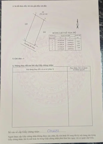 Bán Đất 134m2 có sẵn 60 m2 thổ cư giá 1.94 tỷ tại - Chọn - Xã Tu Bông Khánh Hòa