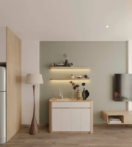 Giá cực shock ! Cần cho thuê gấp CHCC Kingston 40m² Studio 1WC - full nt. Giá thuê : 12tr/1tháng.