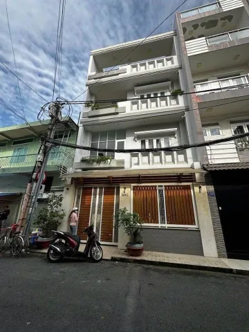 NHÀ HẬU GIANG - HẺM RỘNG THOÁNG - 4 TẦNG - 112M² - NGANG 5.3M - GIÁ 16 TỶ