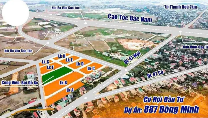204 m² BĐS dòng tiền ngay nút giao cao tốc Đông Minh