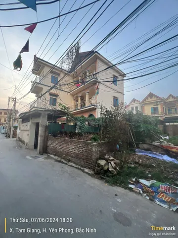⛳Bán Lô Thô Cư Tam Giang, Yên Phong Mt 4.53m Dt 87m2 Giá 2.6 Tỷ lh e Điệp 0395777369
