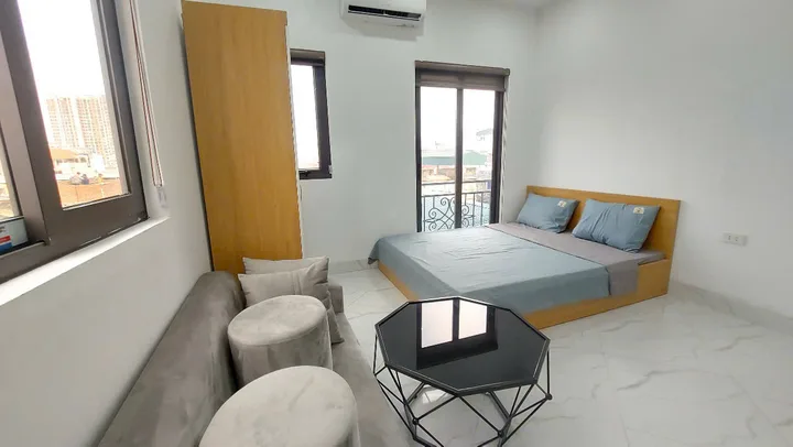 Cho Thuê Ccmn 24m thoáng sáng Full đồ đẹp Ngõ 282 Định Công, Hoàng Mai