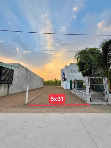 💥1 LÔ DUY NHẤT 5x31  (152m2 ) KHU DÂN CƯ ĐÔNG ĐÚC NGAY GẦN BỬU LONG- 450TRIỆU