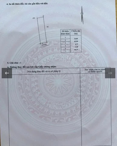 Bán Đất 400m2 có sẵn 100 m2 thổ cư giá 3.6 tỷ tại Xã Suối Hiệp Huyện Diên Khánh Khánh Hòa
