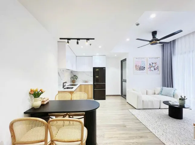 Cho thuê căn hộ Masteri Thảo Điền 2 phòng ngủ tháp 2 View Thành Phố Nội Thất Đẹp