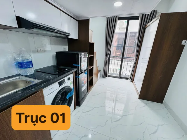 Cho Thuê Ccmn 24m 4tr5 Full đồ đẹp thoáng ban công cửa sổ tại 394 Mỹ Đình