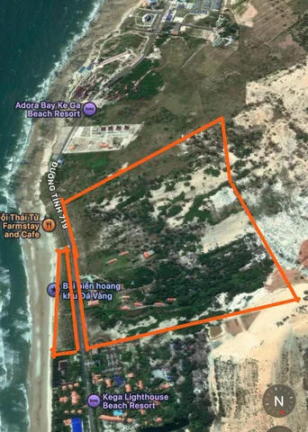 Bán Đất 190000m2 giá 950 triệu tại Đường ĐT 719 Xã Tân Thành Huyện Hàm Thuận Nam Bình Thuận