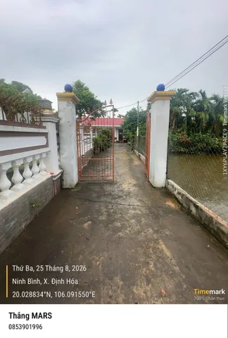 Bán Nhà riêng 311.5m2 có sẵn 128 m2 thổ cư giá 740 triệu tại Xã Văn Hải Huyện Kim Sơn Ninh Bình