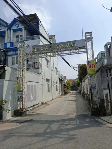 BÁN ĐẤT KHU DÂN CƯ CAO CẤP VẠN XUÂN 38 QUẬN 12 (4X14.5M = 58M²) ĐƯỜNG BÊ TÔNG 6M XÂY 3.5 TẤM SỔ HỒNG RIÊNG GIÁ CHỈ 3.2 TỶ TL