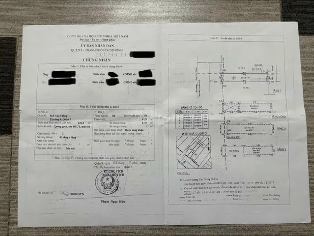 Bán Nhà Mặt Tiền 92B Cao Thắng, Phường 4, Quận 3