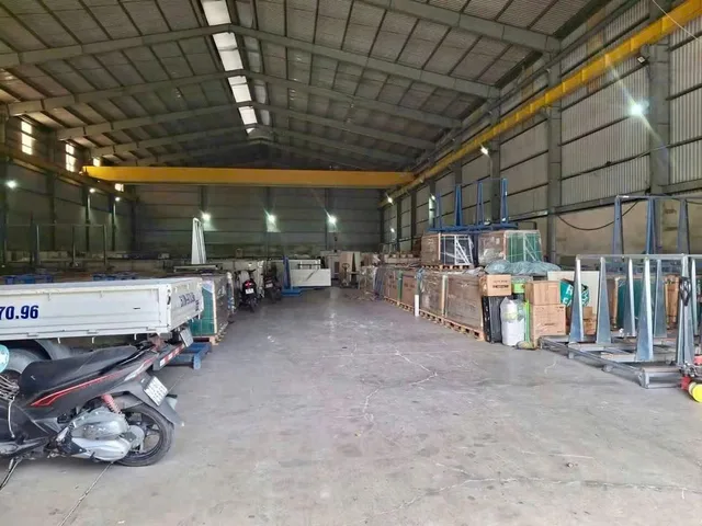 Cho thuê Kho, nhà xưởng 1300m2 giá 120 triệu tại Phường An Phú Thị xã Thuận An Bình Dương