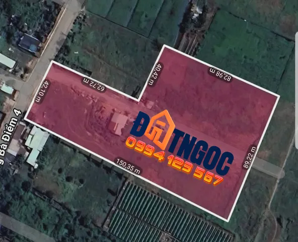 🟥Bán Đất đẹp hiếm có 10100m2 giá 90 tỷ tại mặt tiền Đường BÀ ĐIỂM 4 (PHẠM THỊ KHẾ) nơi trung tâm của Bà Điểm tiềm năng lớn