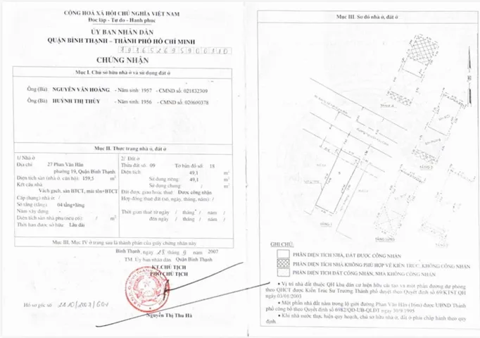 Bán Nhà Mặt Tiền 27 Phan Văn Hân, P.19, Bình Thạnh