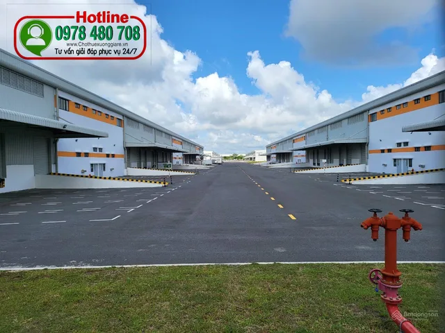 Cho thuê xưởng 1200 m2, 2500 m2, 4000m2, 6000m2, 3ha trong KCN Thủ Dầu Một Bình Dương