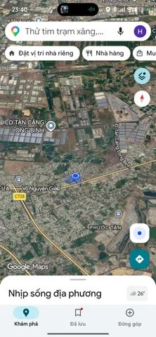 Bán Đất 100m2 giá 1.25 tỷ tại Xã Phước Tân Thành phố Biên Hòa Đồng Nai