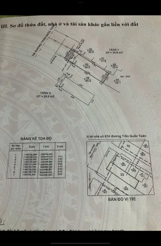 Bán Nhà Mặt Tiền 57A Trần Quốc Toản, P8, Q3