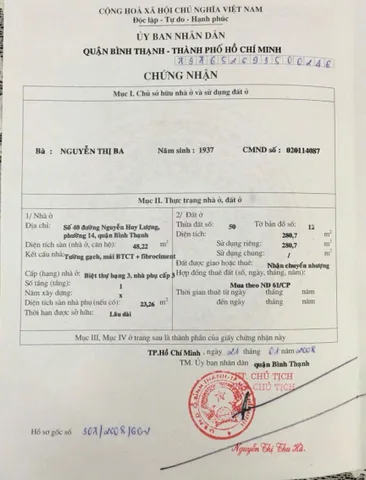 Bán Nhà Mặt Tiền 40 Nguyễn Huy Lượng, P14, Bình Thạnh