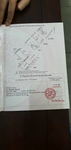 Bán Nhà Mặt Tiền 513B Trần Hưng Đạo, Cầu Kho , Quận 1