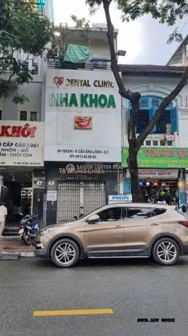 Bán Nhà Mặt Tiền 49 Yersin, P. Cầu Ông Lãnh, Quận 1