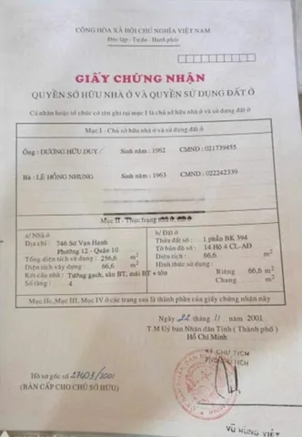 Bán Nhà Mặt Tiền 746 Sư Vạn Hạnh, P12, Quận 10