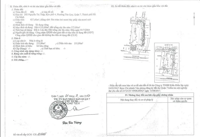 Bán Nhà Mặt Tiền 202 Nguyễn Thị Thập, Phường Tân Quy, Quận 7
