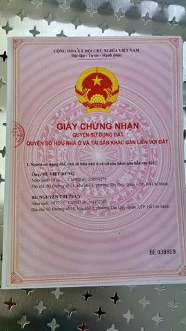 Bán Nhà Mặt Tiền 3 đường số 38, P. Tân Quy, Q.7