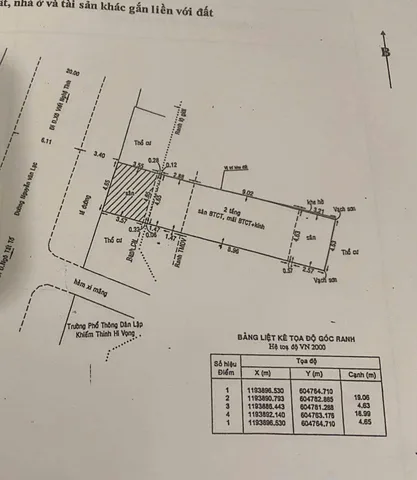 Bán Nhà Mặt Tiền 23 Nguyễn Văn Lạc, Phường 21, Quận Bình Thạnh