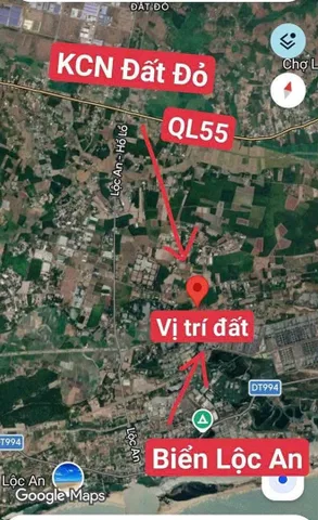 ĐẤT RỘNG HƠN 2 SÀO CÓ 23M MẶT TIỀN – NỞ HẬU 33M SẴN 200M2 THỔ CƯ – GẦN KCN ĐẤT ĐỎ & BIỂN LỘC AN GIÁ CHỈ 4 TỶ 500