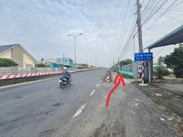 CHỈ 4 TRIỆU/M2 ĐẤT THỔ CÁCH ĐƯỜNG 830, CẦU BÀ TƯỢNG 80M