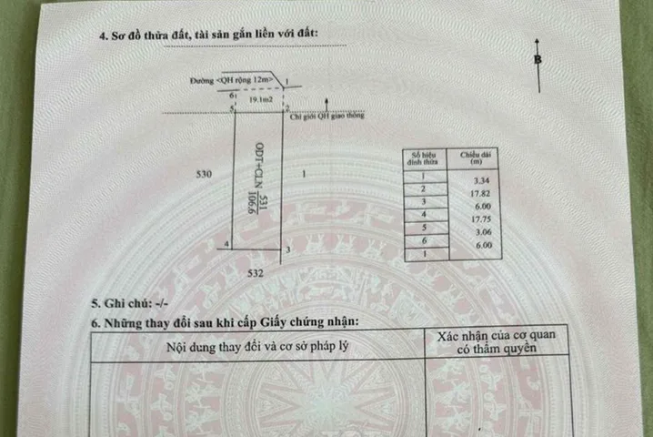 Bán Đất 106.6m2 có sẵn 60 m2 thổ cư giá 3 tỷ tại Phường Tân Thành Thành phố Buôn Ma Thuột Đắk Lắk