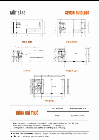 BDS HVL [NC] CHO THUÊ TOÀ NHÀ VĂN PHÒNG SENCO BUILDING