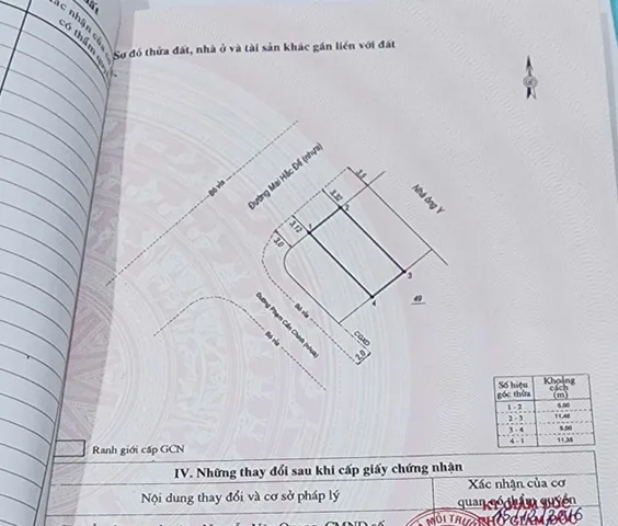 Bán Nhà riêng 115.5m2 có sẵn 115.5 m2 thổ cư giá 14.5 tỷ tại Đường Mai Hắc Đế Phường Ghềnh Ráng Thành phố Qui Nhơn Bình Định